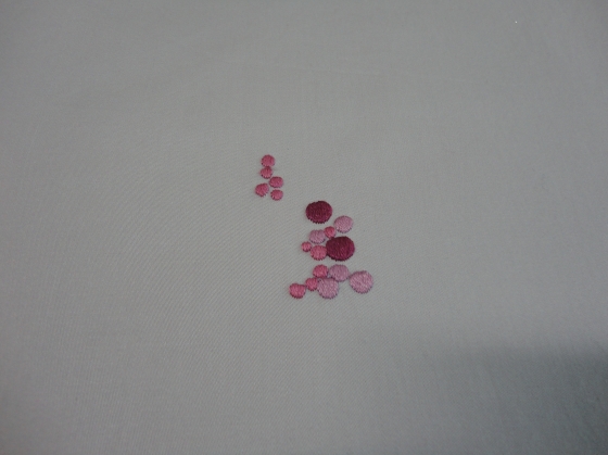 Table - Detail, Bubbles, Pink